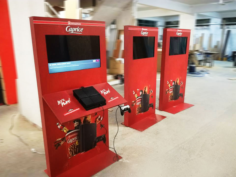Ειδικές κατασκευές παιχνιδομηχανές Caprice